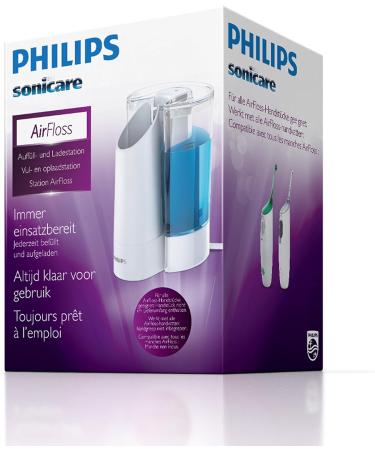 Philips Sonicare AirFloss Charger & Refill Station HX8460/01 - Automatic Interdental Cleaning Solution - White - Buy Online on GoSupps.com