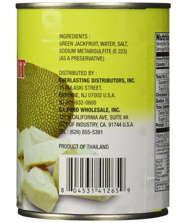 Lucia Green Jackfruit in Water 280g - Pack of 4 | Vegan | Gluten-Free - Buy Online on GoSupps.com