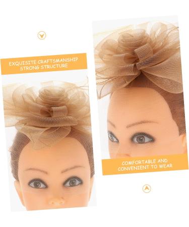 GALPADA 1pc Mesh Top Hat Hairpin Fascinator Hat with Veil Womens Headbands Turban Headband Mini Hair Clips for Women Clipper Grippers Women Hair Accessories Cocktail The Flowers Women's - Buy Online on GoSupps.com