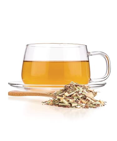 Tealyra French Lemon Ginger Rooibos Honeybush Herbal Tea Blend - 110g (4oz) | High Antioxidants, Caffeine-Free | All Natural Ingredients - Buy Online on GoSupps.com