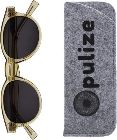 Shop Opulize ROX Transparent Gold Women s Reading Glasses - UV400 Stylish Design +2.00 Dioptries - International Shipping Available - Buy Online on GoSupps.com