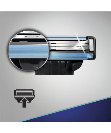 Buy Gillette Mach3 Razor with 8 Blades - Smooth Shaving Experience Worldwide Shipping - Buy Online on GoSupps.com