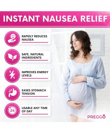 Morning Sickness Relief Roller | Natural Nausea Relief for Pregnant Women | 10ml Bottle - Best Solution for Pregnancy Nausea Relief - Buy Online on GoSupps.com