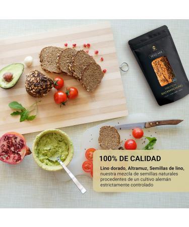 Buy Keto Brot Backmischung Seed Mix 5kg - Gluten-Free Low Carb Paleo & Keto Friendly | Test Winner 2023 | Ideal for Diabetics | Prepper Bag - Buy Online on GoSupps.com