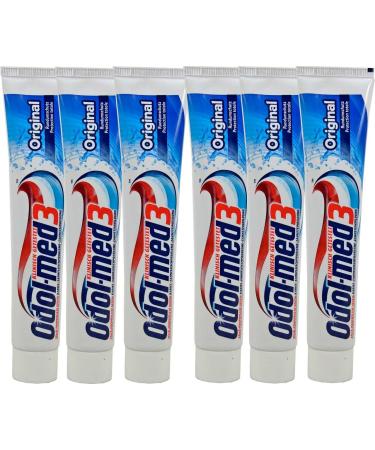 Odol med 3 original toothpaste 6 x 75 ml