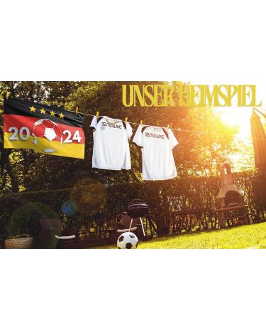 Germany Flag EM 2024 - Premium 60x90 cm Flag for Home Game | Shop Now! - Buy Online on GoSupps.com