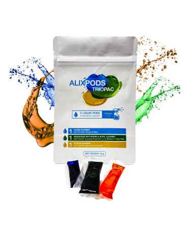 ALIXPODS TRIOPAC Dissolve Concentrated Pods 3 Concentrated Dissolvable Refill Pods Triopac 3 Pods