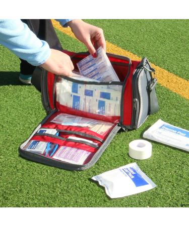 189 Piece Coaches First Aid Kit in Duffle Bag - Essential Sports Safety Equipment - Buy Online on GoSupps.com