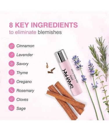 Sampar Prodigal Pen Roll-On Essential Oil Face Spot Treatment - Reduce Acne, Pimples, Zits, Whiteheads, Blackheads - Alleviate Irritations and Imperfections - Insect Bites Relief - Buy Online on GoSupps.com