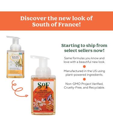 South of France Foaming Hand Soap 8oz - Orange Blossom Honey 3-Pack - Buy Online on GoSupps.com