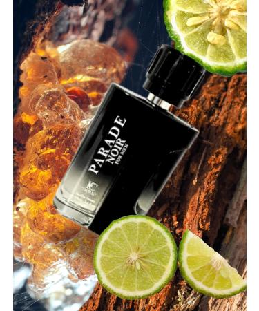 PARADE NOIR MEN EAU DE TOILETTE 3.4 F.L Oz. Amber Woody fragrance for Men's. - Buy Online on GoSupps.com