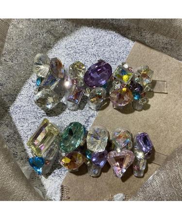 Nails Nail Tips Nails Set Handmade Press On Nails For Ladies Professional Wearable Fake Nails Designed Nail Art With Glue(2-M)