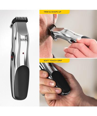 Wahl Groomsman Rechargeable Beard Trimmer for Men - Stubble Trimmer & Male Grooming Set - Buy Online on GoSupps.com