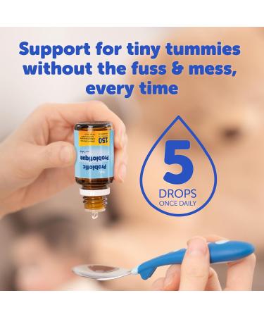 Baby Ddrops Probiotic 150 Drops - Colic Symptom Relief for Newborns and Infants - Easy-to-Use No Sugar Non-GMO Allergy-friendly - Buy Online on GoSupps.com