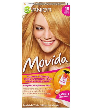 Garnier Intensive Tint Care Cream - Ammonia-Free 10 Gold Blonde Hair Color | 6-Pack for Bright Colors & Gray Coverage - Buy Online on GoSupps.com