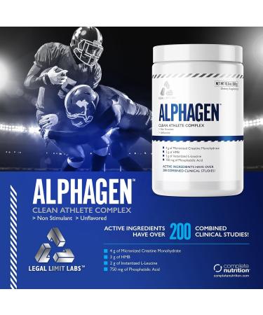 Legal Limit Labs Alpha Gain- Clean Athlete Complex- creatine HMB L-Leucine and Phosphatidic Acid - Lean Muscle 30 Servings - Buy Online on GoSupps.com
