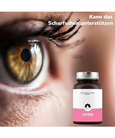 Lutein Capsules from Tagetes Extract - 90 Carotenoid Complex for Eye Health | VitaminFuchs Lutein & Vision Support - Buy Online on GoSupps.com