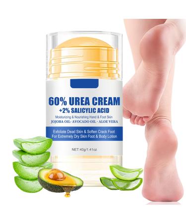 MrCuvaryas Urea cream with 42% for very dry and rough skin maximum strength foot lotion cream for dry chapped feet hands heels elbows