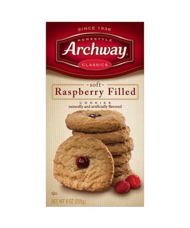Archway Raspberry Filled Cookies - Pack of 4 | Delicious Treats for Snacking - Buy Online on GoSupps.com