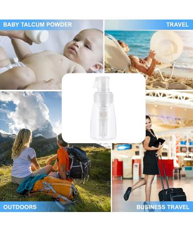 Portable Ciieeo Powder Spray Bottle | Barber & Travel Friendly Empty Cosmetic Bottle - Buy Online on GoSupps.com