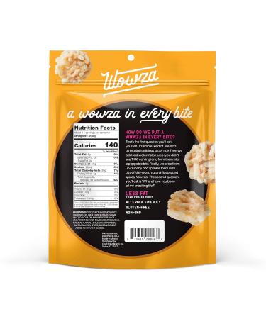 Buy Wowza Buttery Pancake Rice Crisps - Healthy Crunchy Rice Snacks 3.5 oz Bag (8 Pack) - International Shipping Available - Buy Online on GoSupps.com