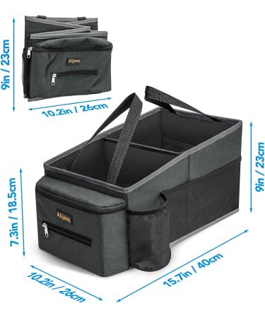 Auto Organizer Storage Box for Kids - Car Travel Accessories with Cup Holders Tissue Box & Storage for Toys Books & Snacks - Buy Online on GoSupps.com