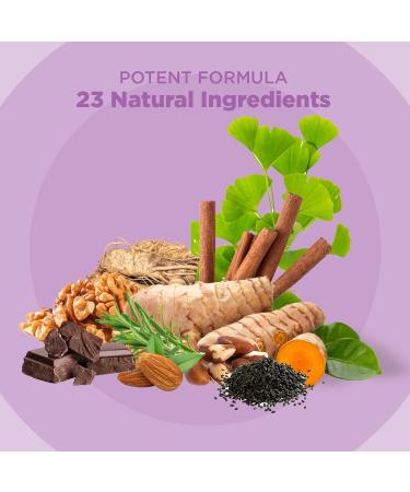Strength & Spices Memory Booster and Focus Supplement with Ginkgo Biloba and 22 Super Ingredients Plant-Based Brain Supplement for Memory Clarity and Alertness 1000mg 60 Capsules - Buy Online on GoSupps.com