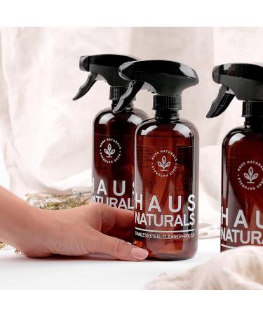 Stainless Steel Cleaner & Polish Kit - 16oz | Streak-Free & Eco-Friendly Safe for Kids & Pets - Buy Online on GoSupps.com