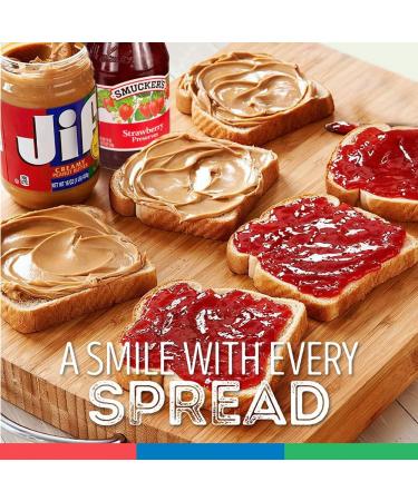 Jif Creamy Peanut Butter 454g (16oz) - Buy Online on GoSupps.com