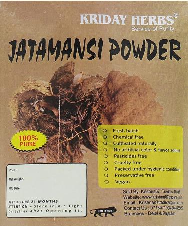 CROW 100% Pure Jatamansi Powder - Natural Spikenard & Musk Root | 1 kg Herbal Supplement for Wellness - Buy Online on GoSupps.com