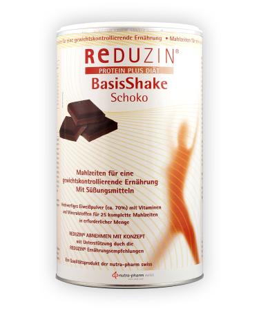 Redinity diet shake for losing weight chocolate 25 creamy shakes per can delicious weight loss shake meal replacement for drinking chocolate 450 g (1 Pack)