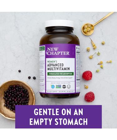 New Chapter Women's Advanced Multivitamin - 72 Vegetarian Tablets for Optimal Health - Buy Online on GoSupps.com