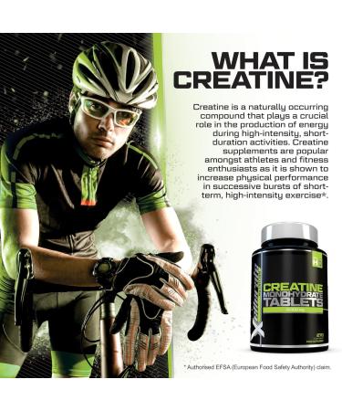 3000mg Creatine Monohydrate Tablets - 270 Vegan Capsules - 3 Month Supply - Pre Workout Energy Supplement for Men & Women - Buy Online on GoSupps.com