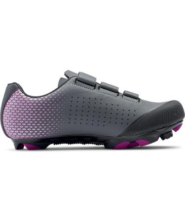 Northwave Origin 2 Women's MTB Bike Shoes - Grey/Purple | 2023 | Size 43 EU | Anthra Metal Fuchsia - International Shipping Available - Buy Online on GoSupps.com