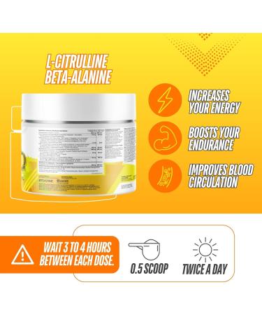 Shop Sante Pre Workout Plus Preworkout Energy Powder 150mg Caffeine Citrulline Beta Alanine Sports Drink Supplement for Men and Women 50 servings - Pineapple - Buy Online on GoSupps.com