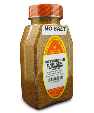 Marshalls Creek Spices Marshalls Creek Kosher Spices Rotisserie Chicken Seasoning No Salt 11 Oz 11 ounces