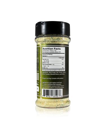 Feast Mode Flavors Butter Herb Seasoning - Low Sodium, No MSG, Gluten Free, All Natural - Healthy Meal Prep Seasoning with Onion, Butter Powder, and Parsley - Buy Online on GoSupps.com