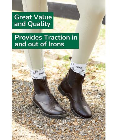 Dover Saddlery Riding Sport Ladies' Provenance Zip Paddock Boots 5.5 Black - Premium Equestrian Footwear - Buy Online on GoSupps.com