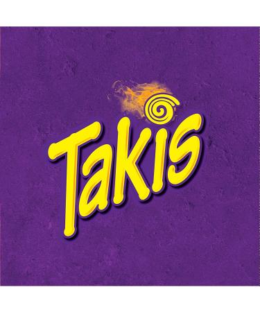 Takis Fuego Rolled Tortilla Chips - Box of 40 Individual 1oz Bags - Hot Chili Pepper and Lime Flavor - 2lb 8oz Net Weight - Buy Online on GoSupps.com