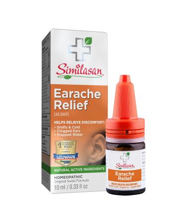Similasan Earache Relief Ear Drops 10 ml 0.33 Fl Oz (Pack of 1)