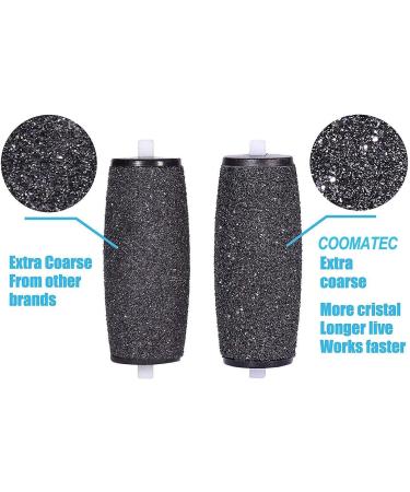 14 Pack Extra Coarse Mineral Replacement Rolls for Velvet Smooth Callus Remover - Diamond Particle Refills - Buy Online on GoSupps.com