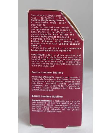 Cinq Mondes Laboratories Cinq Mondes Sublime Light Serum Jeju Ritual 30 ml - Buy Online on GoSupps.com