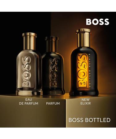 Hugo Boss Bottled Elixir Parfum Woody Men's Cologne With Notes of Incense Vetiver & Cedarwood Essence Long Lasting Fragrance 3.38 Fl Oz (Pack of 1) - Buy Online on GoSupps.com