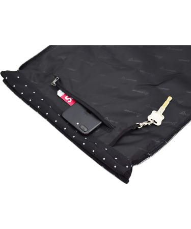 Leapop Hipster Gym Bag - Canvas Sports Backpack with Inside Pocket & Keychain | Stylish Dab Gym Sack for All Activities - Buy Online on GoSupps.com