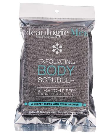 Cleanlogic Men's Exfoliating Body Scrubber - Ultimate Skin Care for Smoothness - Buy Online on GoSupps.com