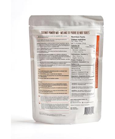 Aga's Wholesome Tigernut Powder Mix 200g Made from Ground Tigernuts & Dates Source from West Africa Plant Based Dairy Alternative Powder Vegan AIP Paleo Non GMO - Buy Online on GoSupps.com