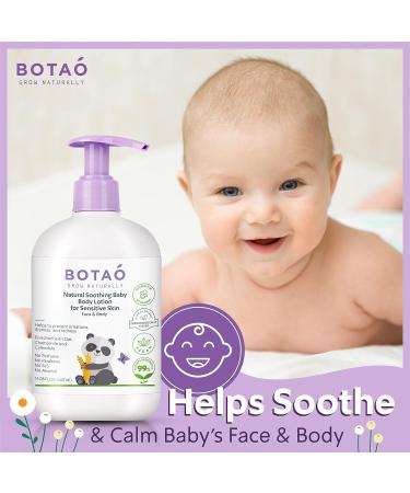 BABY Natural Soothing Body Lotion for Sensitive Skin | Oat, Chamomile & Calendula | 99% Natural | Vegan | Face & Body - Buy Online on GoSupps.com