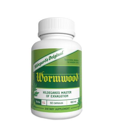 Hildegard's Original Wormwood / Artemisinin: Ancient Body Intestinal Cleanse and Gut Cleanse Supplement to Improve Immune Strength, Energy, and Alertness