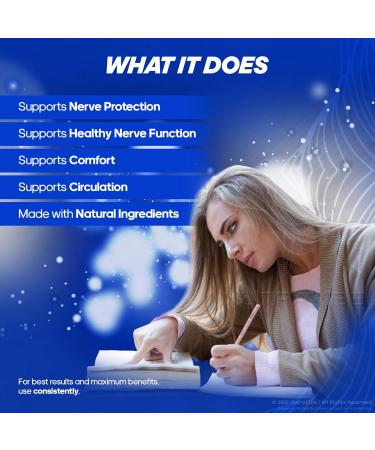 (3 Pack) Nerve Clear Complete Nerve Health Support Supplement | Healthy Nerve Function & Comfort | Natural Neuropathy NerveClear Pills for Improved Mobility Easy-to-Take Reviews (180 Capsules) - Buy Online on GoSupps.com