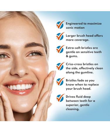 Philips Sonicare Replacement Brush Heads - Optimal Plaque Control 8-Pack for C1 C2 C3 - International Shipping Available - Buy Online on GoSupps.com